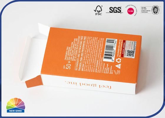 CMYK Printed Assembled Foldable Paper Boxes Shampoo Cream Packaging