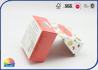 4C Print 350Gsm Folding Carton Box Cookies Hinged Lid Food Box