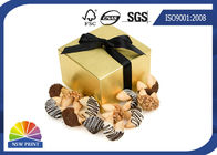 Christmas Folding Carton Box For Food / Candy / Chocolate / Cake Packaging Boxes