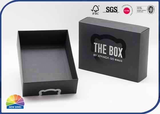 Spot UV Lid Folding Carton Box 350gsm Cardboard Shoe Box