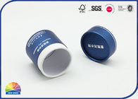 Logo Sliver Stamping Paper Packaging Tube Storage Container