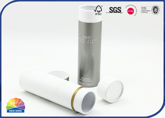 Glossy Lamination Full Bottomed Paper Tube Cardboard Roll Packaging