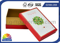 Rigid Small Paper Gift Box With Diamond For Candle / Soap Packaging , Customized Color