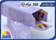 Embossing Folding Carton Box / Reusable Art Paper Perfume Boxes