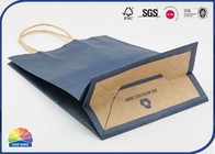 190gsm Matte Lamination Kraft Paper Shopping Bags 4C Printed Paper Gift Bags