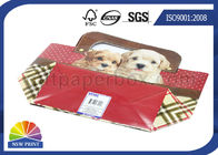 Custom Diecut Dog Handbag Printed Paper Bags For Christmas Gift Packaging Bag