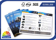 SGS Custom Magazine Printing Services With Art Paper / Coated Paper / Fancy Papers