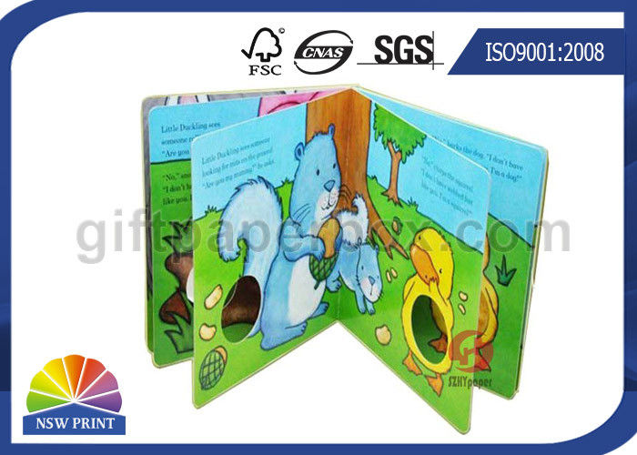 Professional Custom Magazine Printing Service For Children Board Book / Coloring Books