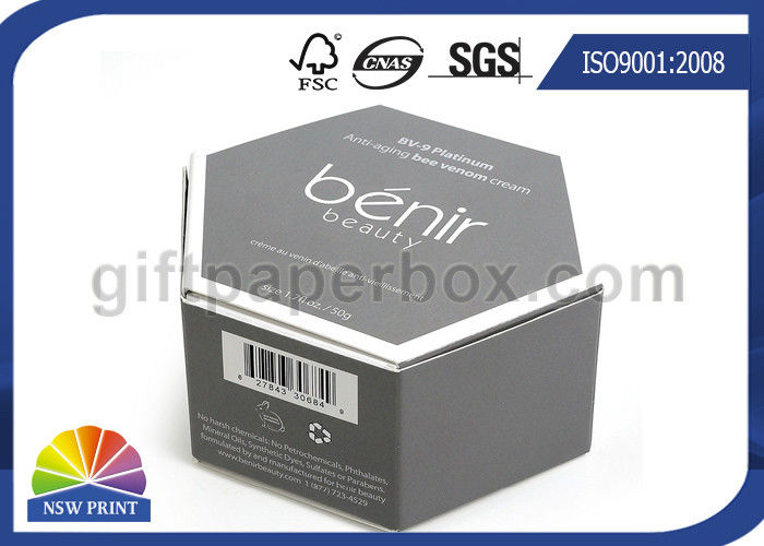 Foldable Art Paper Packaging Box for Cream / Cosmetic Products OEM ODM ISO Approved