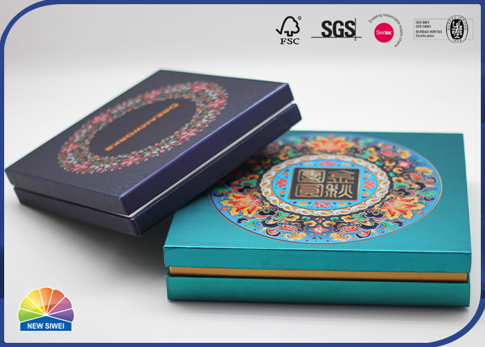 Custom CMYK Printing Luxury Packaging Lid And Base Gift Box Cardboard For Gift