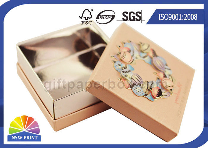 Printed Soap Paper Gift Box With Lift Off Lid / ODM Paper Presentation Boxes