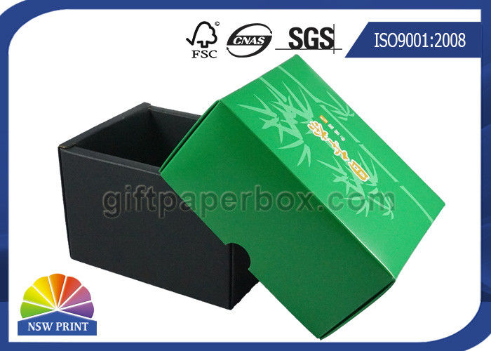 Durable F Flute Display Corrugated Mailer Box For Tea Gift Packaging