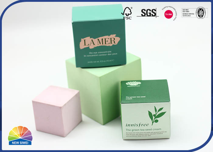 Cosmetics Matt Lamination 4C Printed Folding  Carton Box Recycle Small Size