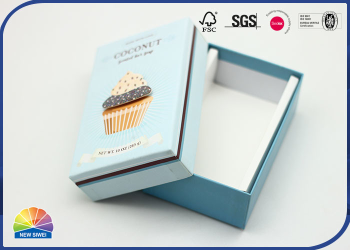 Reusable Present Paper Packaging Gift Box Customized Size Printed Logo