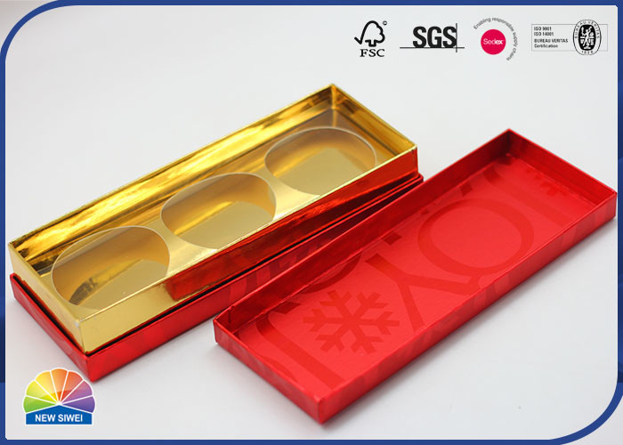 Jewelry Shoulder Neck Rigid Box Lift Off Lid Base For Cosmetic Perfume Bottle