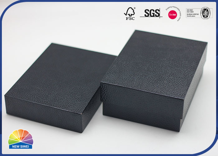 4c Print Rigid Shoulder Box Matte Lamination For Birthday Gift Packaging With Ribbon