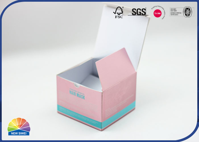 Cosmetics Custom Coated Paper Folding Carton Box Matte Lamination