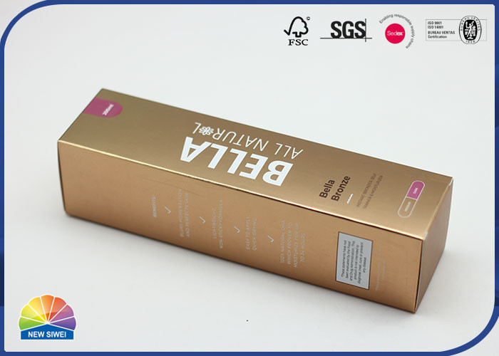 Matte Lamination Folding Carton Box Custom 4c Printed Paper Box