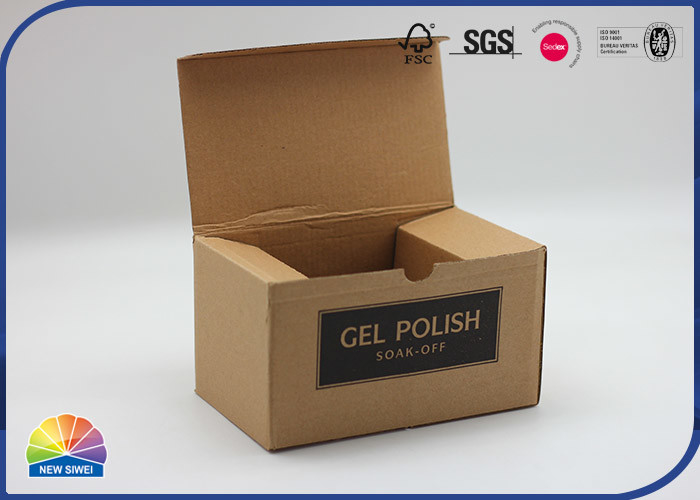 Retail Corrugated Packaging Box Matte Finish F Flute For Toy Packing Boxes