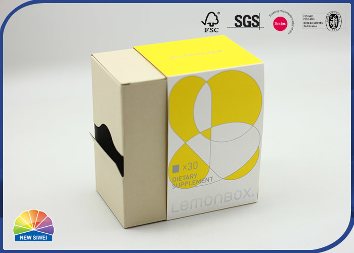 Slotted Corrugated Packaging Box Custom Printed Boxes With Gloss Spot UV Logo