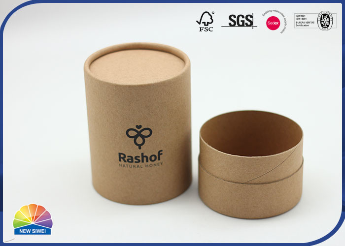 Luxury Design Custom Printed Gift Tube Packaging 4C Matte Lamination