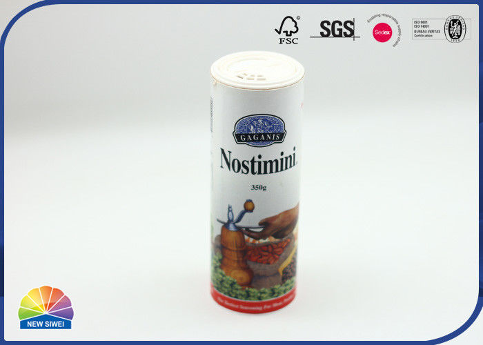 Customized Cardboard Composite Paper Tube for Spice Storage Seasoning ...