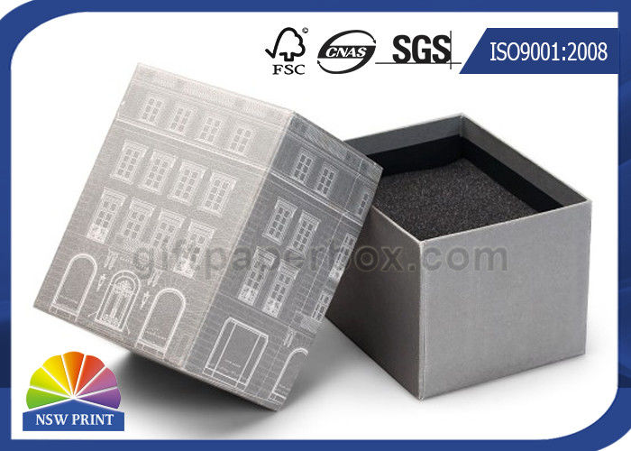 EPE/EVA Foam Watch Gift Box Recycled Paper Gift Boxes With Lids