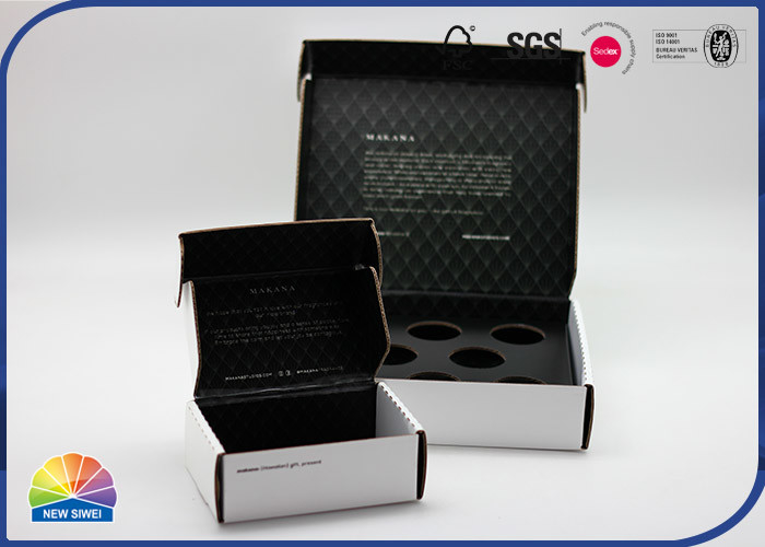 E Flute Corrugated Mailer Box Coated / Liner Paper For Shipping Packaging