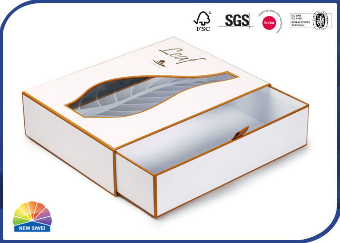 Shampoo Packaging Ribbon Handle Rigid Drawer Gift Box