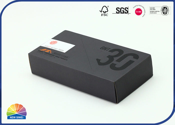 4c Print Free Design Paper Packaging Boxes Black Cardboard Box