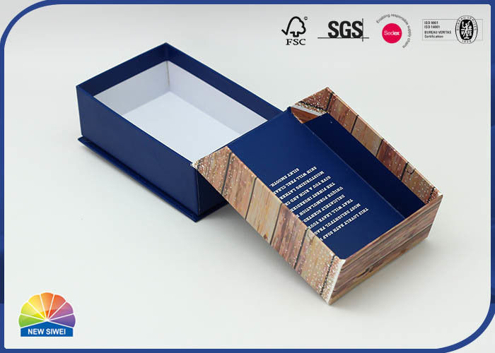 4c Print Origami Wedding Ring package Flip Top stiff paper Box