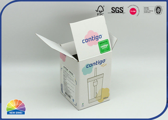 Glass Cup Package Thick Rigid Custom Corrugated Cardboard Boxes