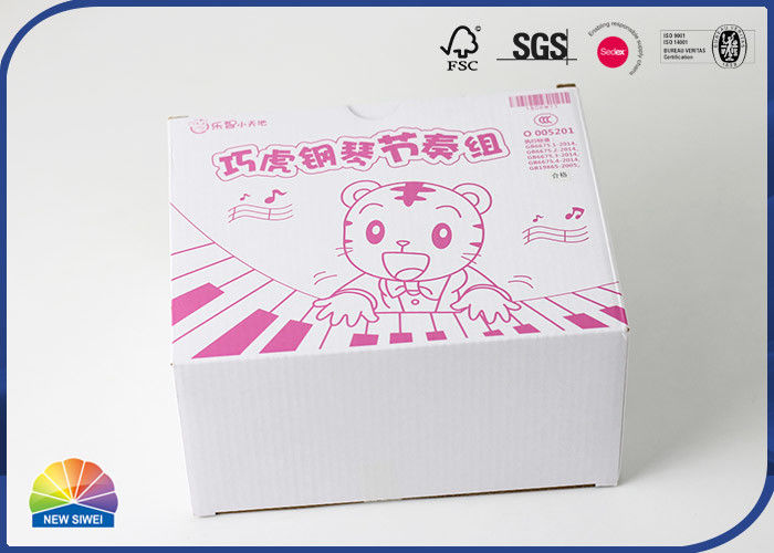 Folding E Flute Corrugated Packaging Box 4c Printed Corrugated Paperboard Boxes