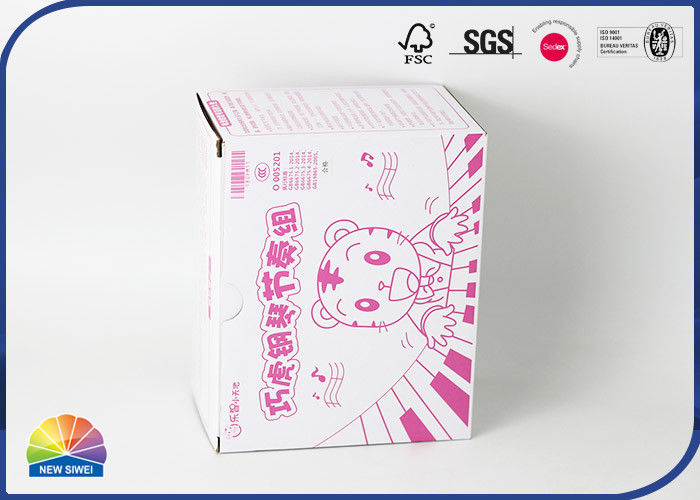 Folding E Flute Corrugated Packaging Box 4c Printed Corrugated Paperboard Boxes