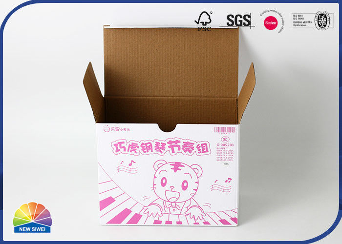 Folding E Flute Corrugated Packaging Box 4c Printed Corrugated Paperboard Boxes