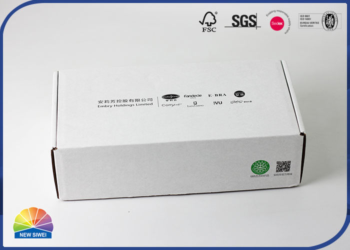 4c Print Packaging Corrugated Mailer Box Matte Lamination OEM