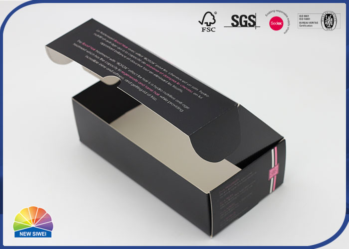 ISO Uv Coating Hair Ampoule Folding Packaging Boxes