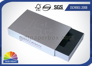 Presentation Drawer Paper Box Sliding Rigid Cardboard Box With Sleeve