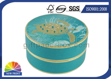 Personalized Luxury Cylindrical Rigid Gift Boxes Round Cardboard Boxes for Gift Packs