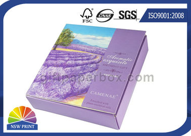Luxury Foldable Cosmetic Paper Box For Gift Pack Double Wall Cosmetics Packaging Box