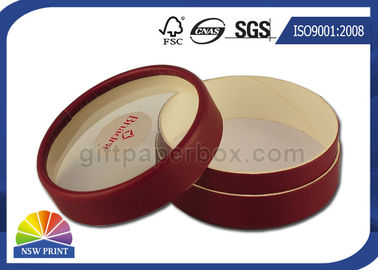 PVC Window Cylinder Paper Packaging Tube Round Recyclable Eco - Friendly