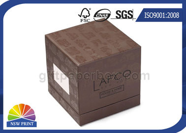 Soy Ink Printing Chipboard Box Packaging Front Window 3-Piece Rigid Gift Box
