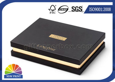 Upscale Custom Rigid Paper Gift Box Packaging Hot Stamping For Cosmetics