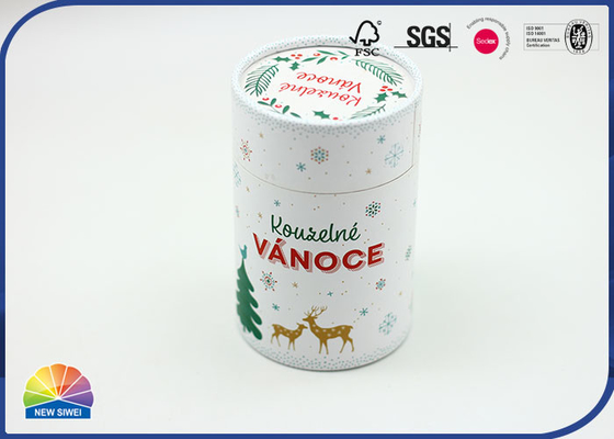 Customized 4C Printed Paper Packaging Tube For Gift