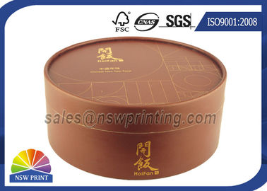 Food Grade Circular Paper Packaging Tube , Big Round Cardboard Display Boxes