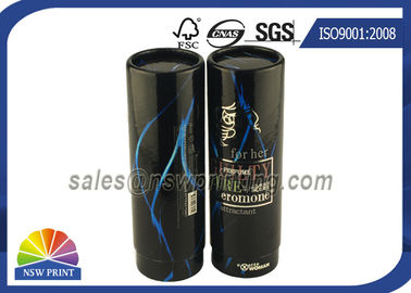 Glossy Lamination Round Kraft Paperboard Paper Packaging Tube For Perfume