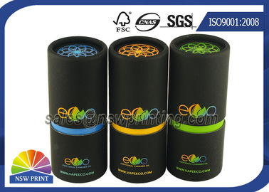 Eco - Friendly Paper Packaging Tube / Cardboard Round Paper Cans