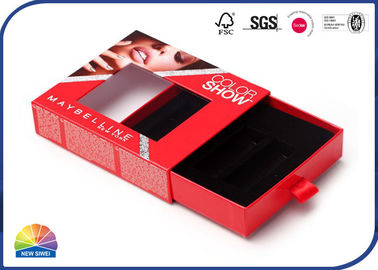 Custom Made Sliding Cardboard Box With Window