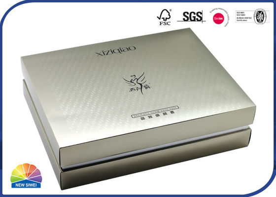 Reverse UV Printing Cosmetics Gift Rigid Shoulder Box
