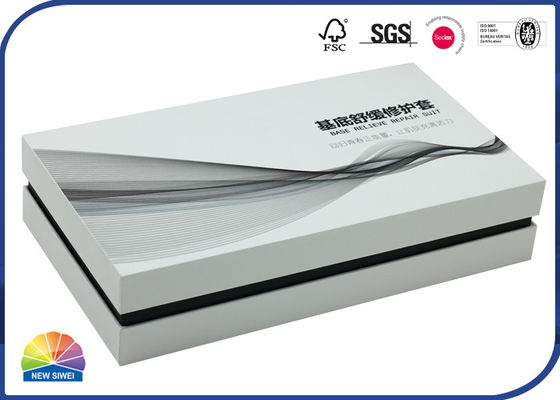 Textured Paper Rigid Shoulder Box With Foam Insert